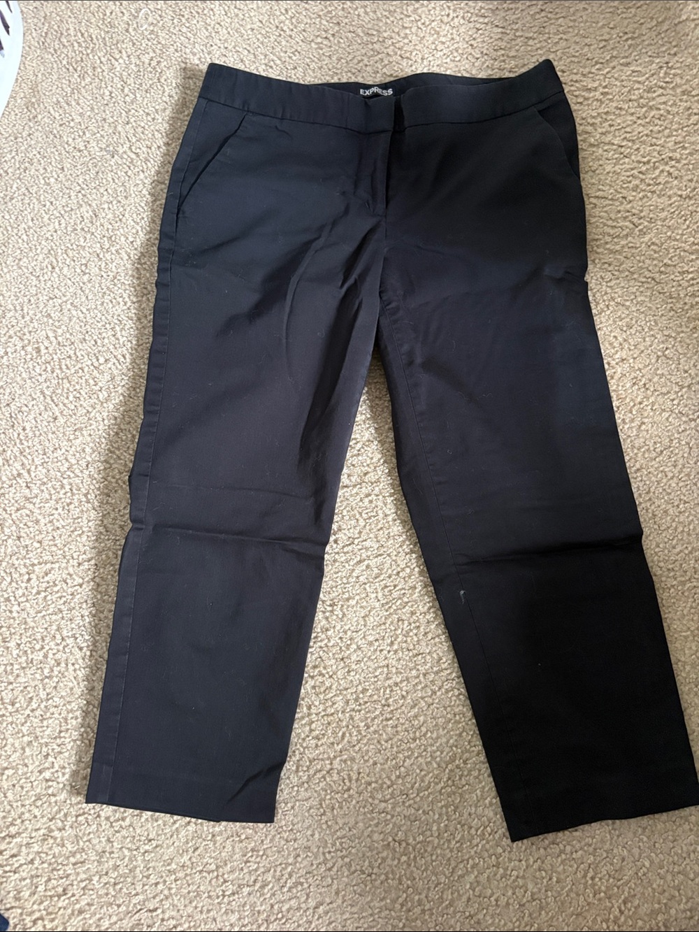 Black Women Capri Dress Pants